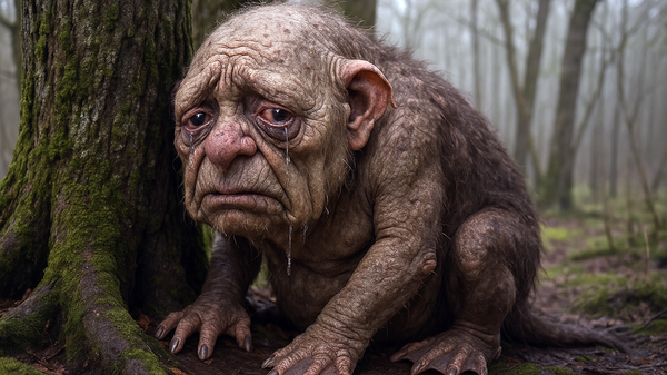 Squonk: Cryptid Crybaby With a Damp Disappearing Act