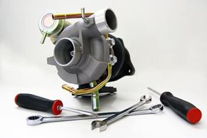 Turbochargers provide boost to engines at high speeds.