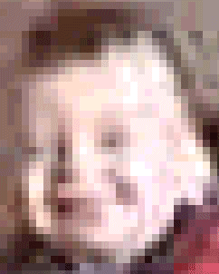 Pixelated image of a little boy.