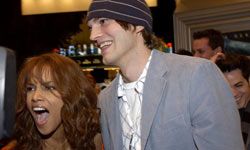 Ashton Kutcher and Halle Barry