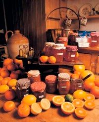Jams, jellies, and marmalades look similar but are very distinct.