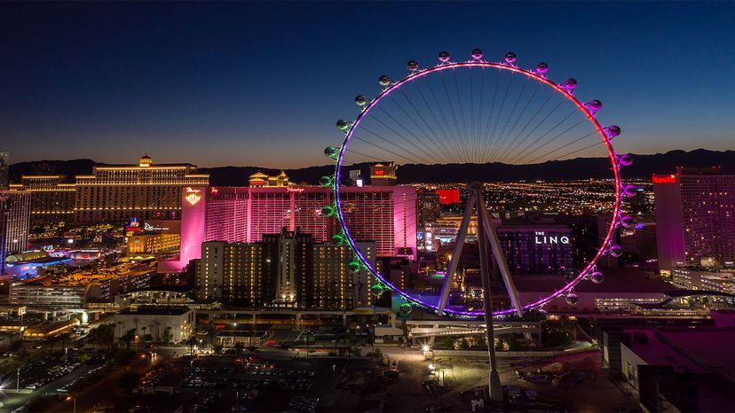 Las Vegas High Roller observation wheel	