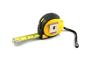 A tape measure takes up a lot less space than a yardstick.