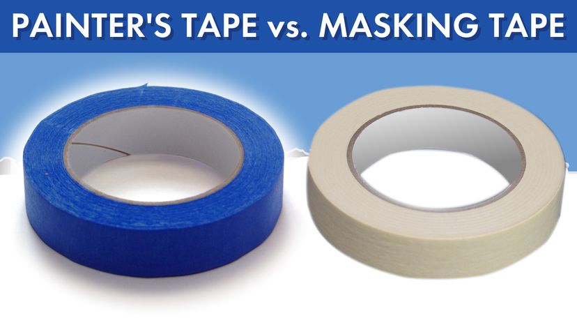 Painter's tape vs. Masking tape	