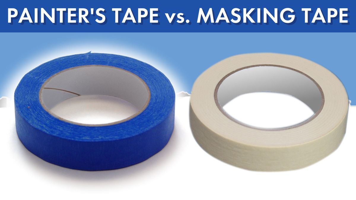 Painter’s Tape vs. Masking Tape: What’s the Difference?