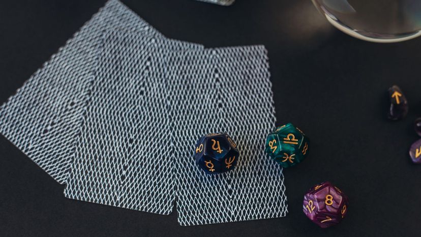 Tarot Cards on Table