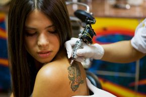 Can getting a tattoo harm your skin?