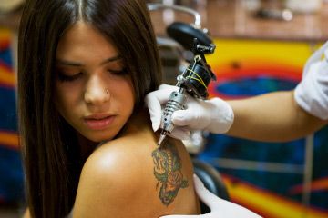 Tattoo action, canon 1Ds mark III