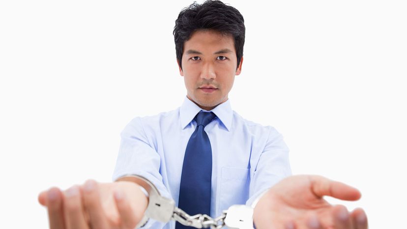 man with handcuffs