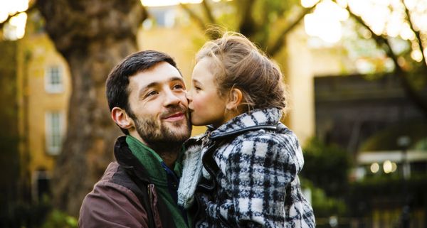 single dad with daughter