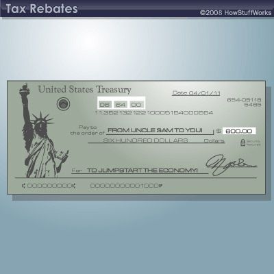 rebate check from government