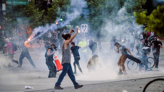 Tear Gas Used at Protests May Help Spread Coronavirus