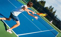 Tennis will help you get in to shape -- fast!