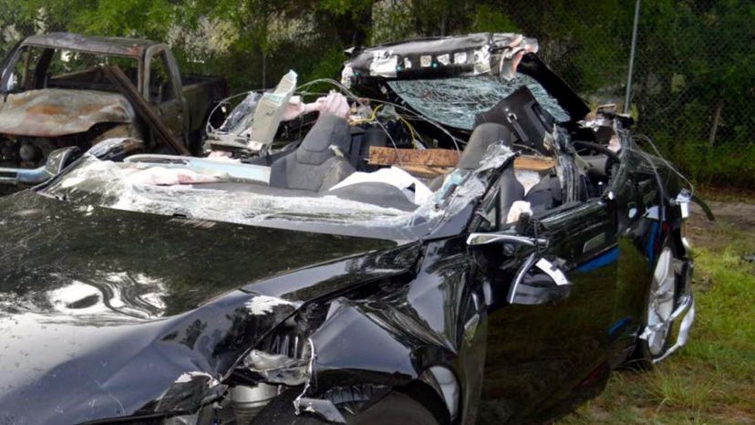 Tesla autopilot crash