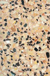 Venetian style terrazzo paving