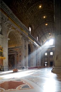 floors of St. Peter's Basilica