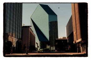 The Fountain Place building in downtown Dallas. The 60-story glass office tower is where Hosam Maher Husein Smadi was arrested after he placed an inert car bomb at the location.