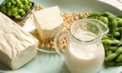 Soy is full of protein.
