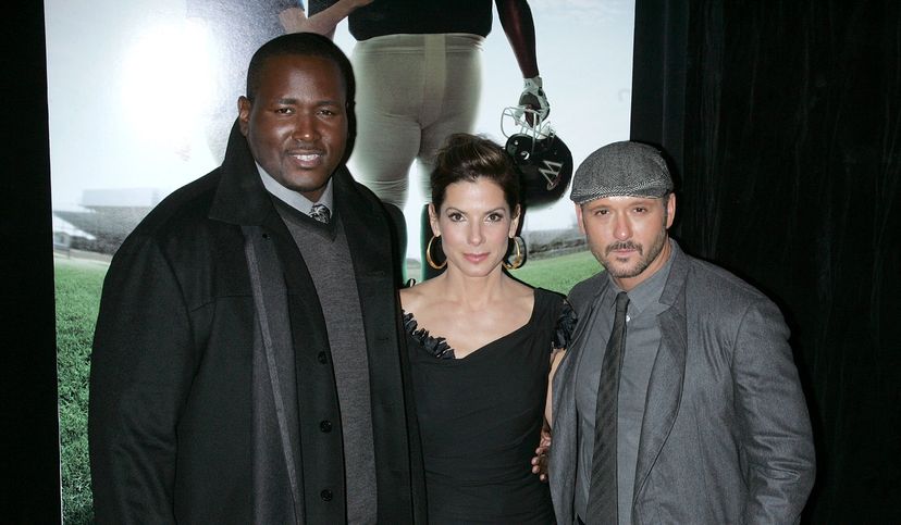 Quinton Aaron, Sandra Bullock, Tim McGraw, The Blind Side