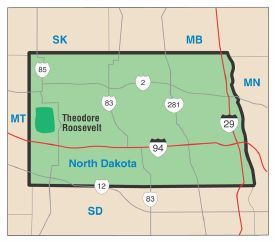 National Parks In North Dakota Map Theodore Roosevelt National Park Visitor Information | Howstuffworks