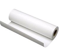 Thermal paper commonly comes in a roll that feeds into the machine.