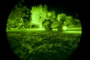 Don’t be confused. Night vision imaging (pictured here) is not the same as thermal imaging. 