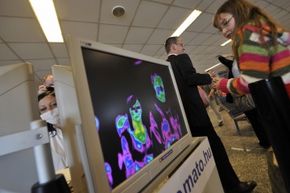 In May 2009, the Budapest Airport used a a thermographic camera at a security gate to monitor passenger temperatures to screen for possible carriers of influenza A(H1N1).