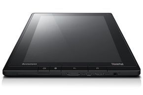 lenovo thinkpad tablet, lying flat