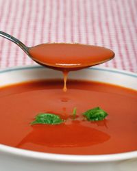 Is your sauce closer to tomato soup?