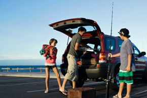 How to Tie Fishing Rods to a Roof Rack