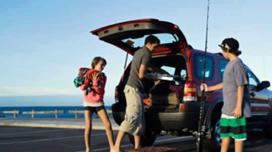 How to Tie Fishing Rods to a Roof Rack