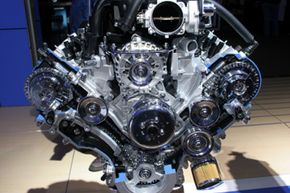 Image Gallery: Car Engines The timing belt keeps those pistons and valves going. See more pictures of car engines.