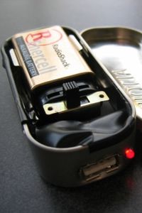 USB Charger Tin