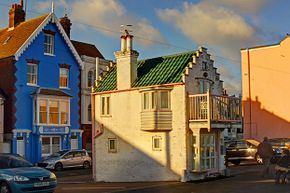 This tiny house, called Fantasia, takes up just one space of a car park in England.