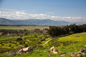 Golan Heights以惊人的风景而闻名。“border=