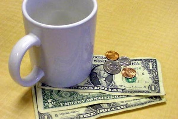 Coffee fuels financial currency exchange.