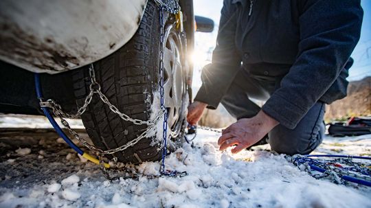 How to Put Chains On Tires