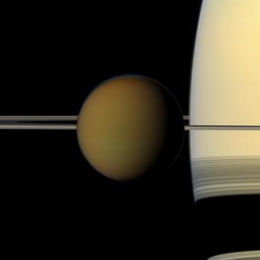 Titan and Saturn
