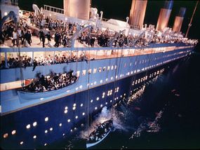 scene from James Cameron's Titanic