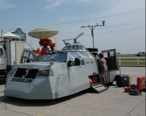 The Tornado Intercept Vehicle - Team TIV 1 - Live Storm Chasers