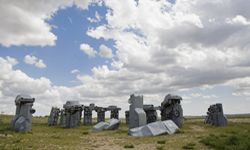 Carhenge! Where the Chevys live, and they do live well.