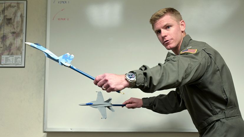 Navy Lt. Matt Buss, instructor TOPGUN