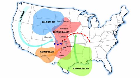 Tornado Alley: Where the Worst Twisters Form in the U.S. - Vimarsana News
