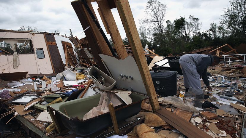 tornado damage