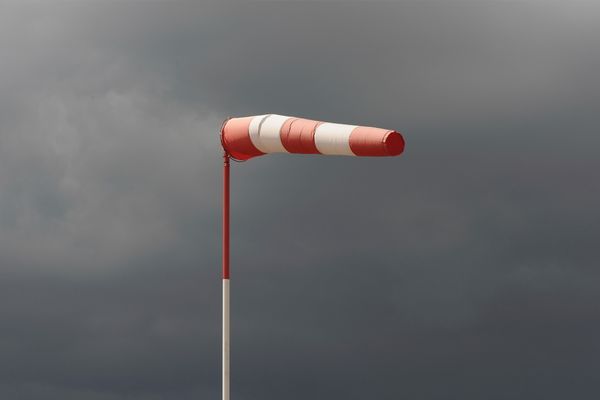 Windsock tornado direction