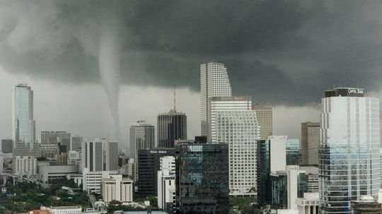 Do tornadoes really avoid cities?