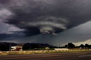 Tornado forming in Colorado Springs