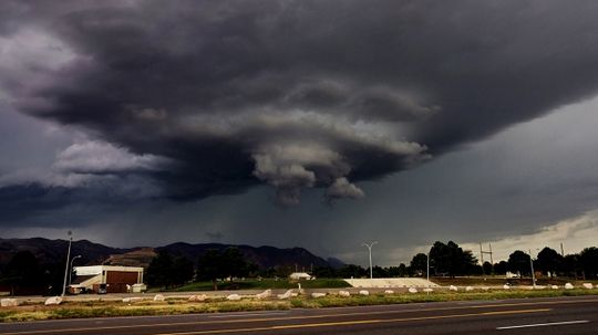 Do tornadoes really avoid mountains?