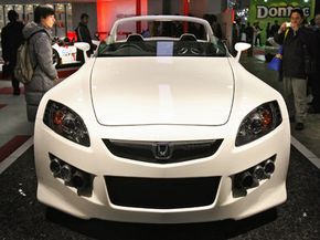This concept car, like the Honda S2000 that inspired it, has the horsepower to rule the racetrack. Too bad its lack of torque makes it unsuitable for towing.