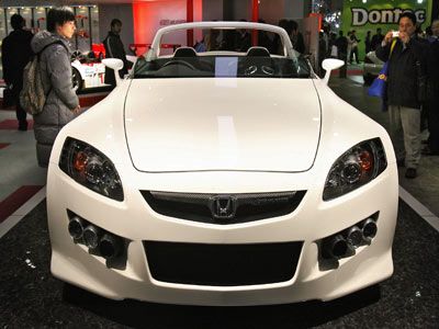 Concept car based on a Honda S2000. 